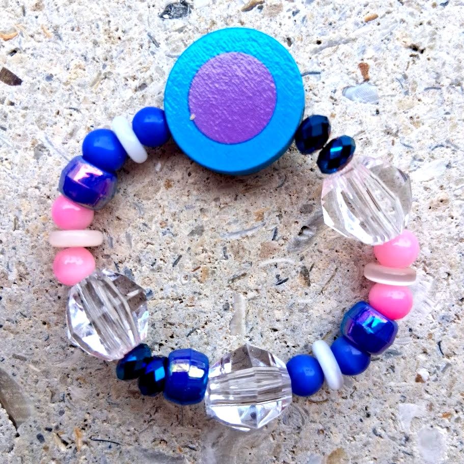 &quot;The Lighting Moon&quot; Kids&#39; Beaded Bracelet by SHYNAI