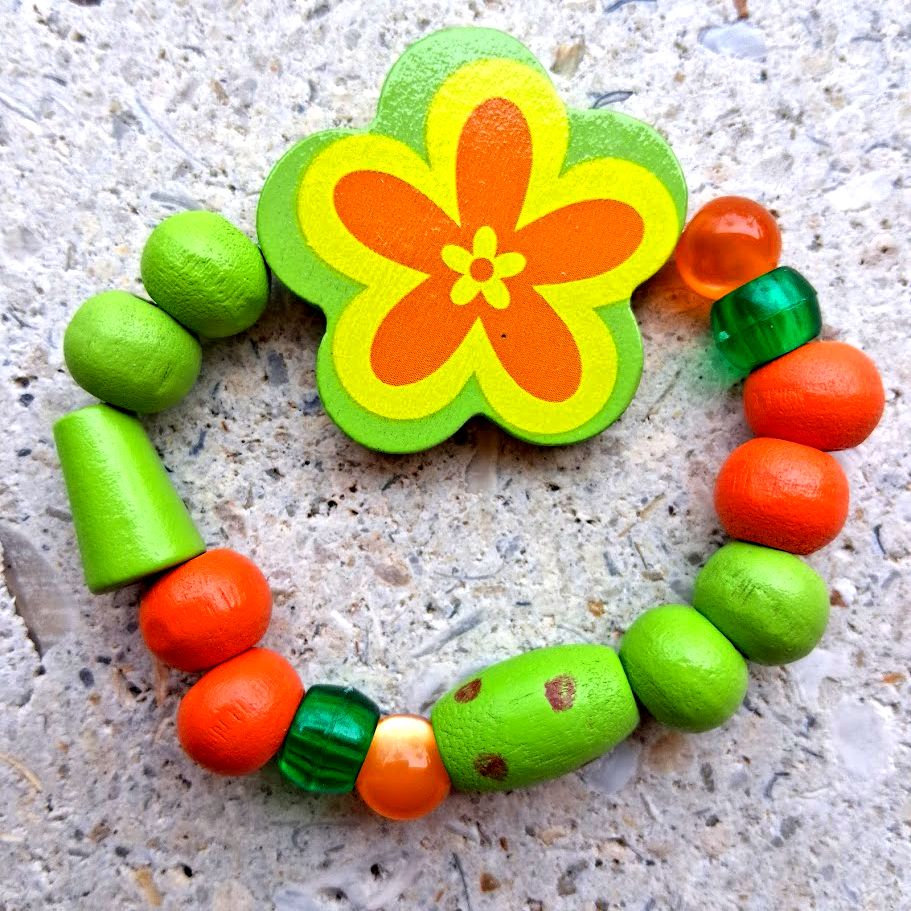 &quot;The Hope Flower&quot; Kids&#39; Beaded Bracelet by SHYNAI