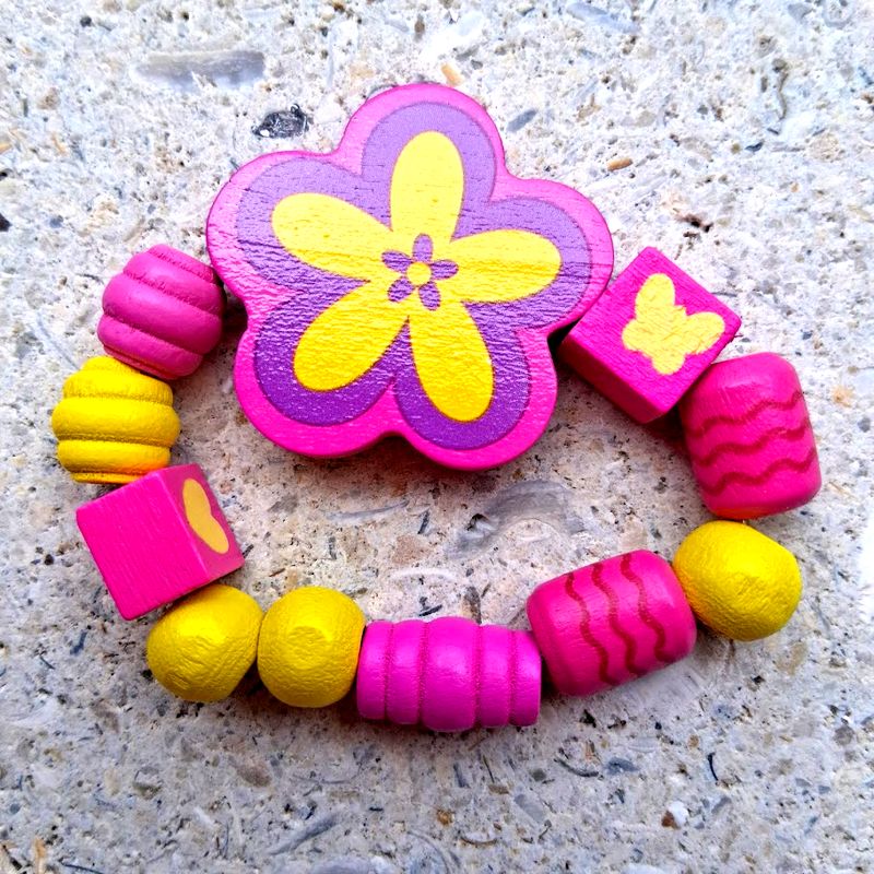 &quot;Feeling the Love&quot; Kids Beaded Bracelet by SHYNAI