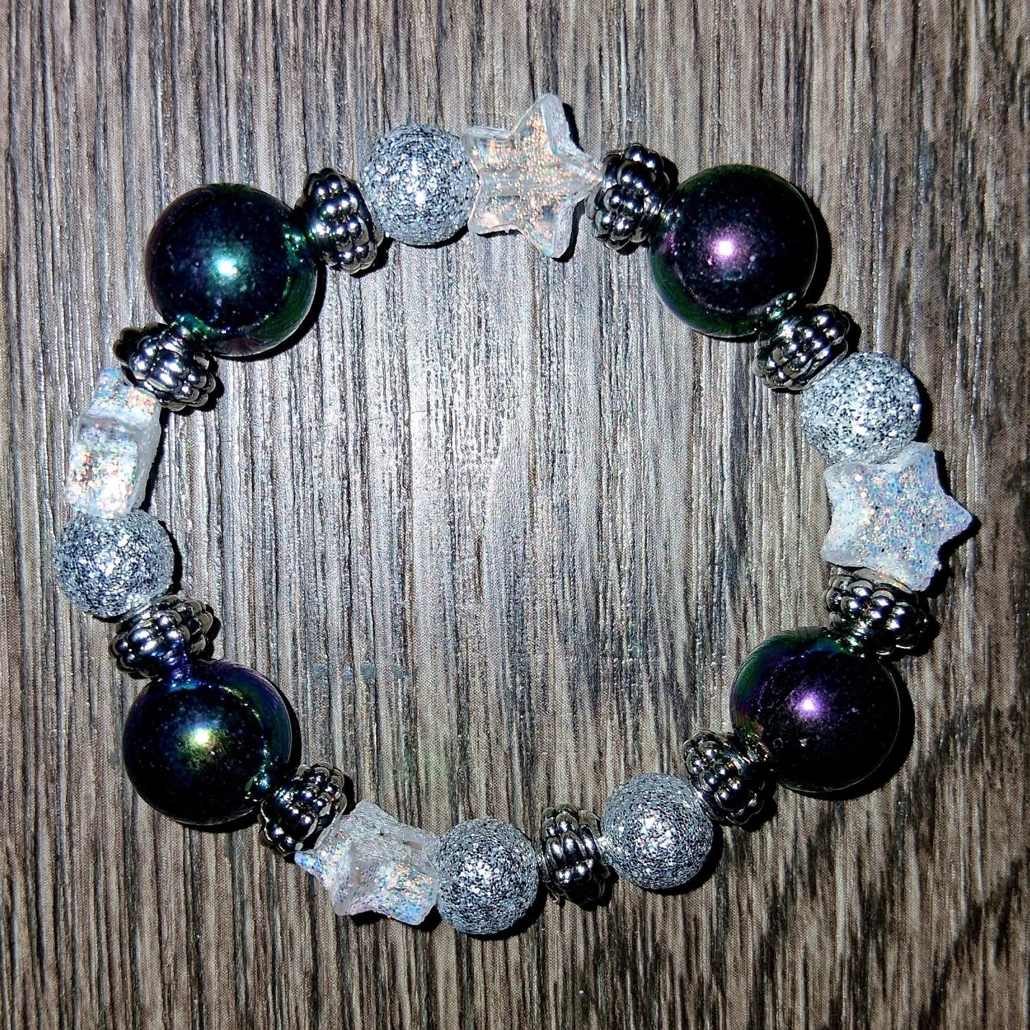 &quot;The Sparkling Star&quot; Kids/Women&#39;s Beaded Bracelet by SHYNAI