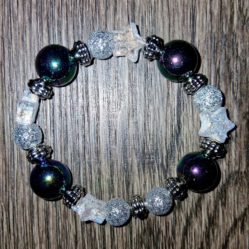 &quot;The Sparkling Star&quot; Kids/Women&#39;s Beaded Bracelet by SHYNAI