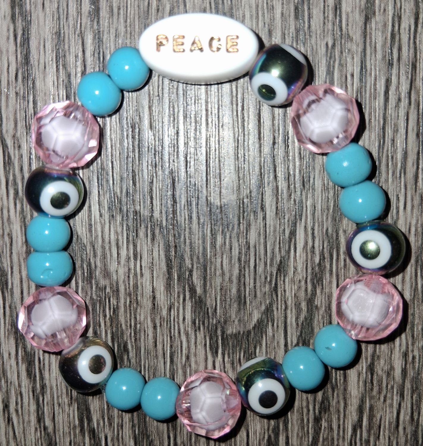&quot;The Sky of Peace&quot; Women&#39;s Beaded Bracelet by SHYNAI