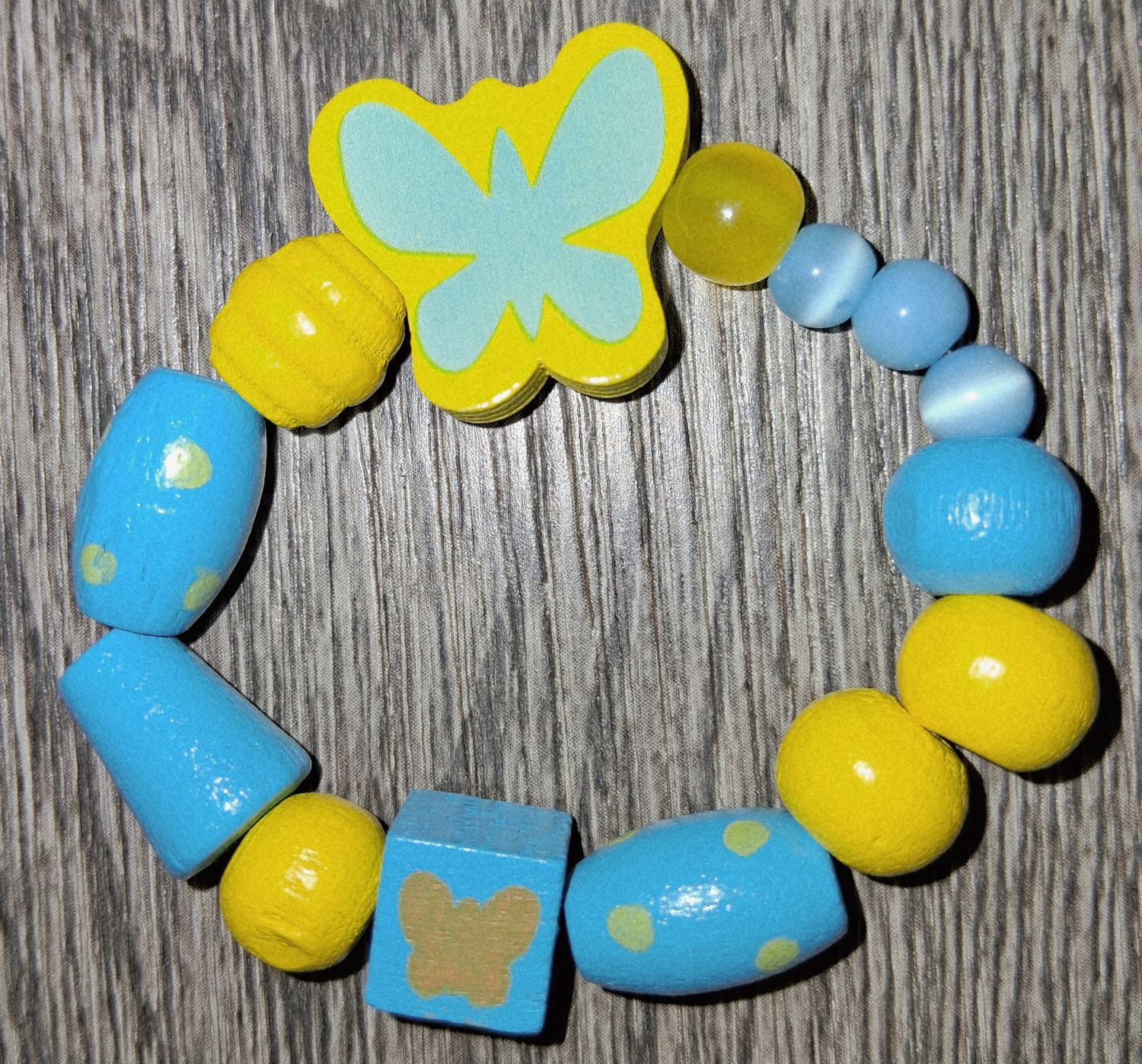 &quot;The Sunshine Sky&quot; Kids&#39; Beaded Bracelet by SHYNAI