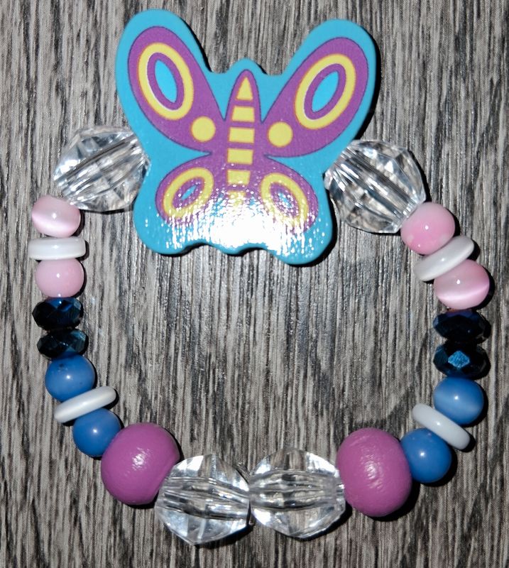 &quot;The Face of Happiness&quot; Kids&#39; Beaded Bracelet by SHYNAI