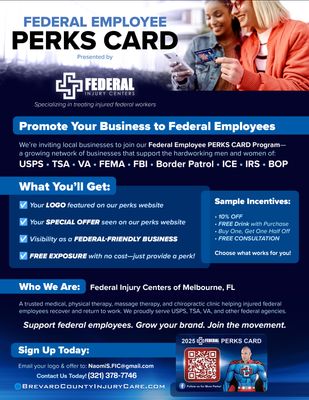 FEDERAL INJURY CENTERS Custom Design Only