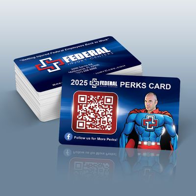 Plastic Business Cards - Rounded Edges