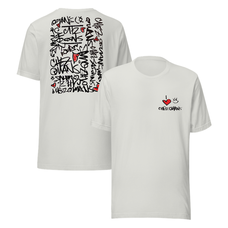 CHEZ QUAN&#39;S SCRIBBLE Premium Unisex T-Shirt