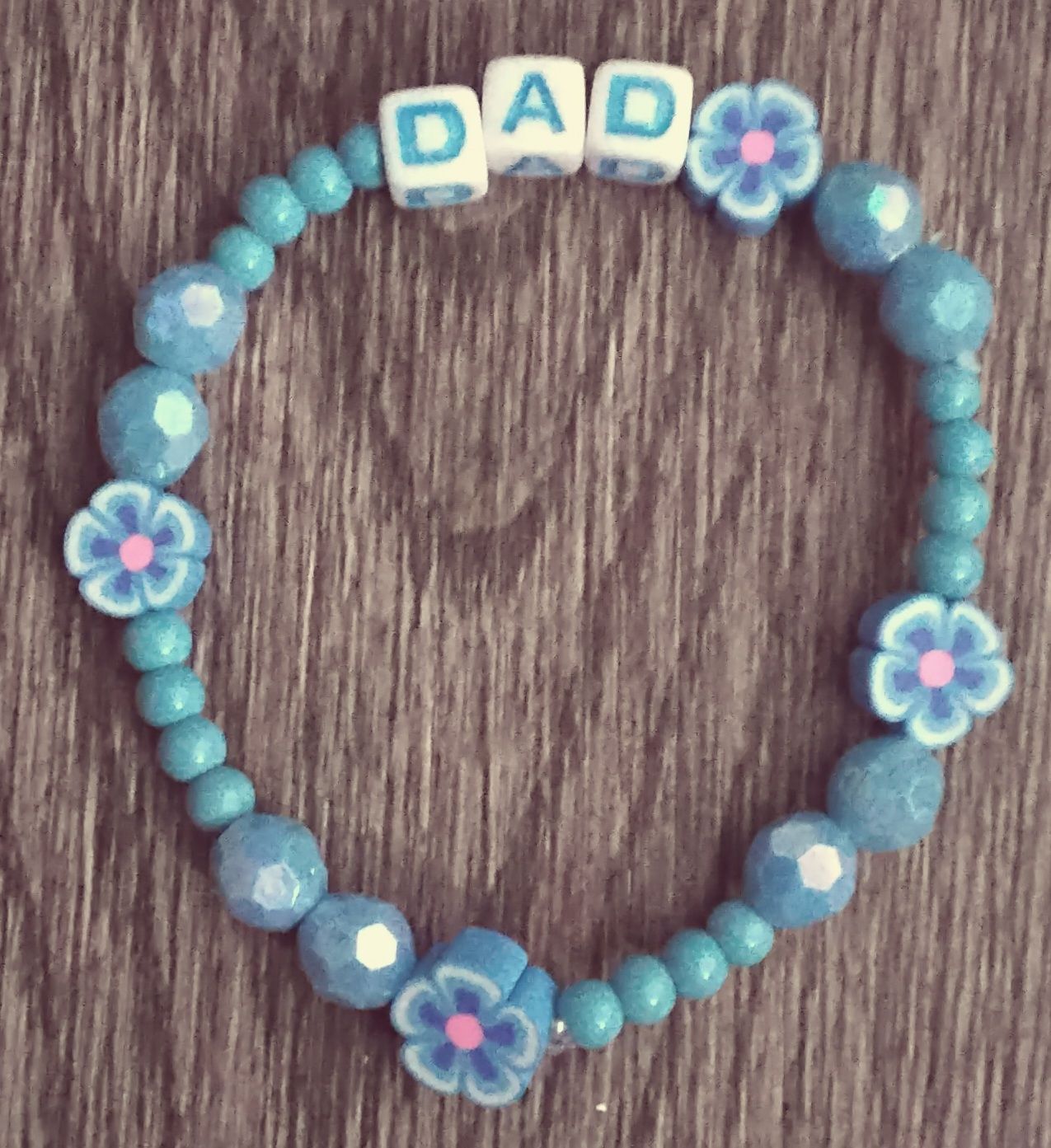 &quot;The Gifted Dad&quot; Men&#39;s Beaded Bracelet by SHYNAI