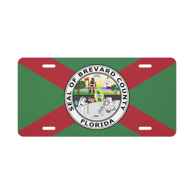 BREVRD COUNTY FLAG Vanity License Plate