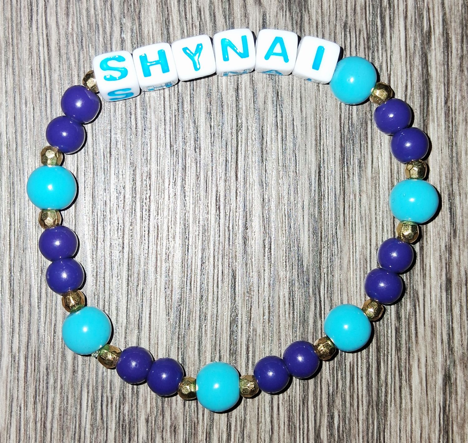 &quot;The Shining Midnight&quot; Men&#39;s Beaded Bracelet by SHYNAI