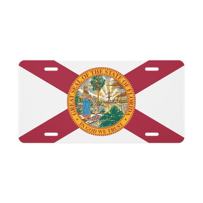 FLORIDA STATE FLAG Vanity License Plate