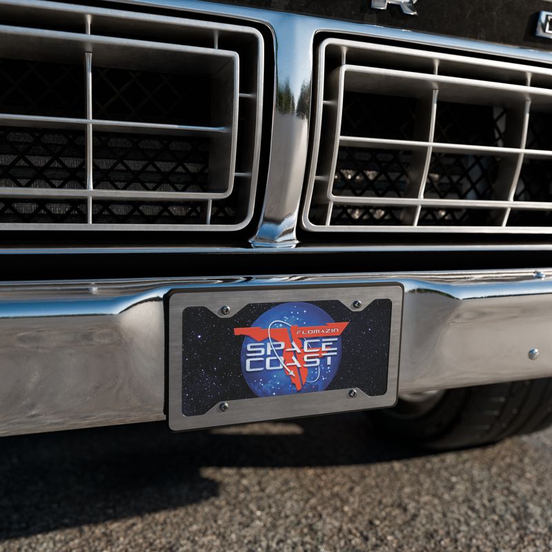 FLOMAZIN SPACE COAST Vanity License Plate