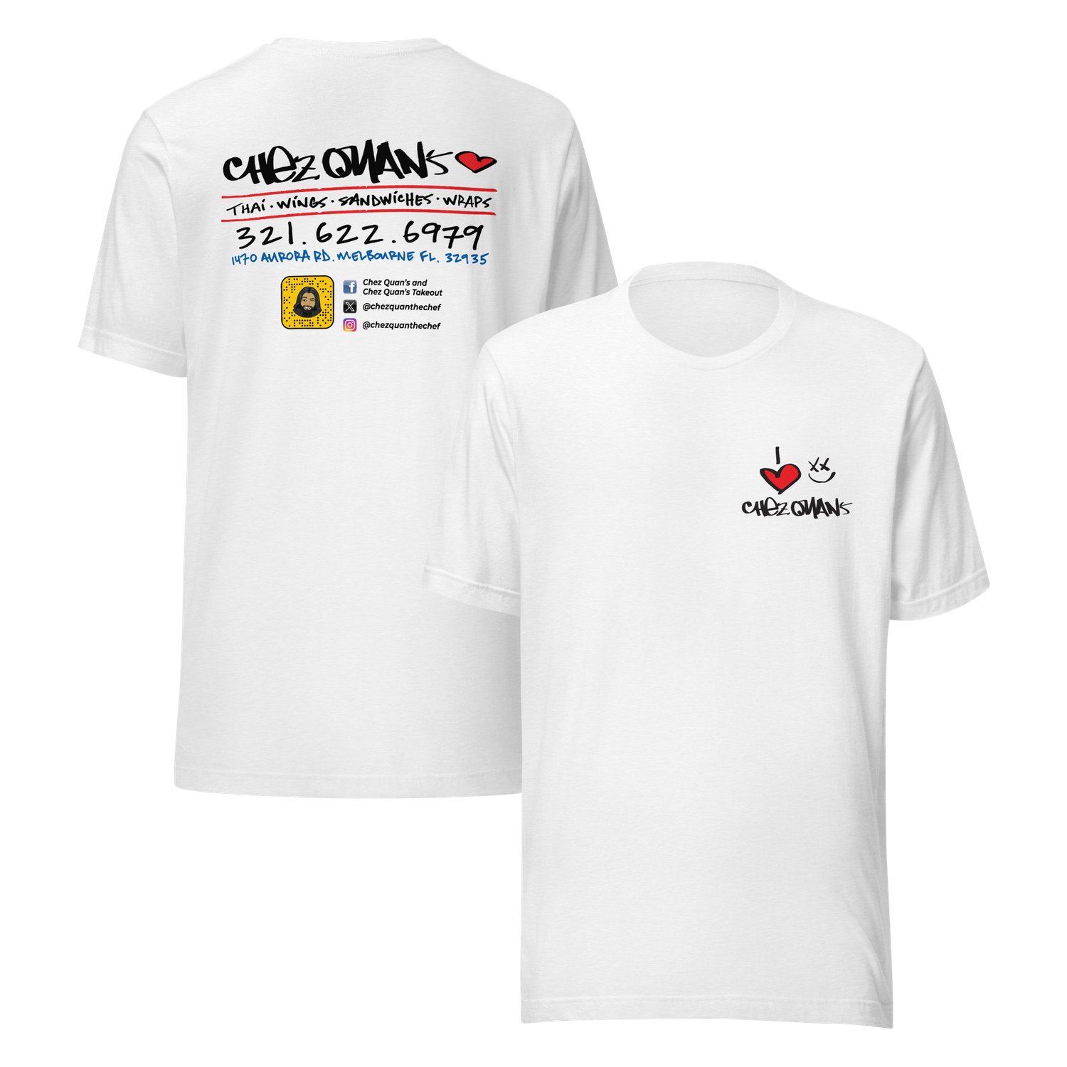 CHEZ QUAN&#39;S Premium Unisex T-Shirt