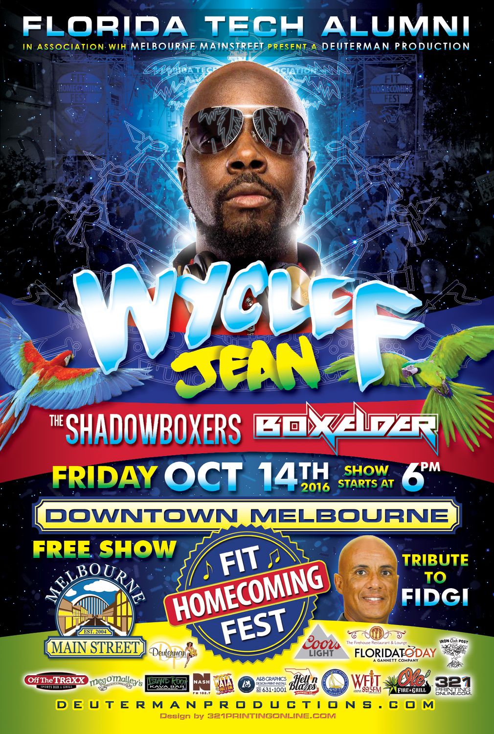 Custom Event Flyer Design Info
