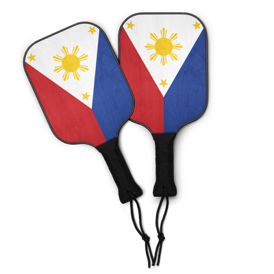PHILIPPINE FILIPINO FLAG Pickleball paddle set