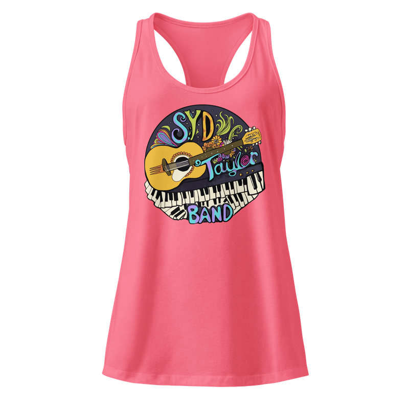 SYD TAYLOR BAND Women’s Fitted Racerback Tank Top