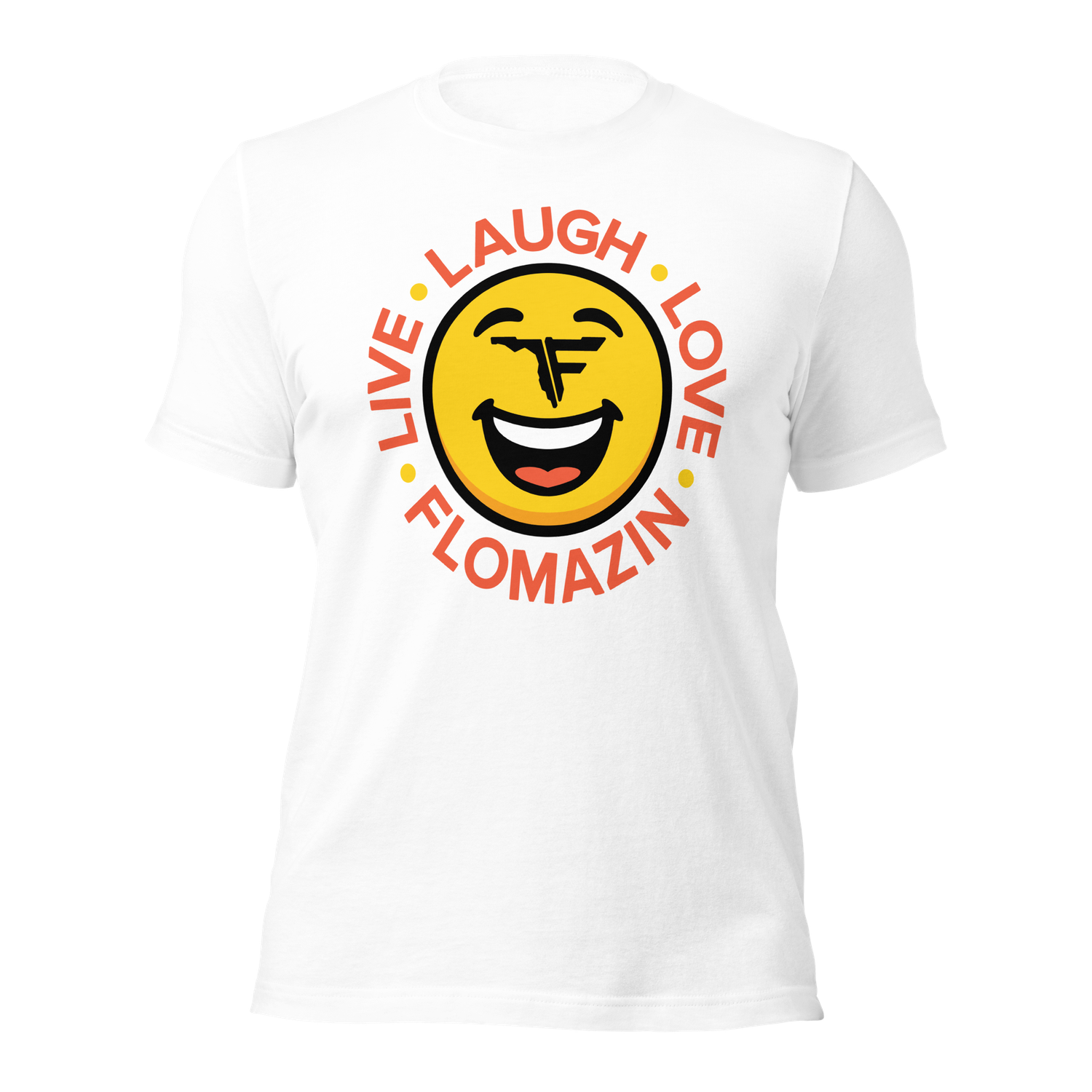 FLOMAZIN LIVE LAUGH LOVE Premium Unisex T-Shirt