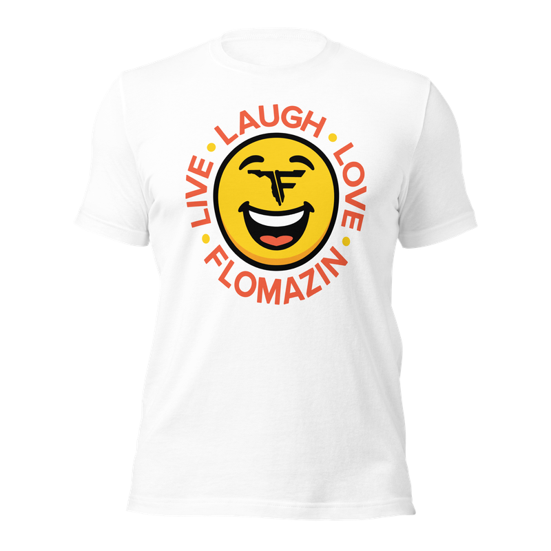 FLOMAZIN LIVE LAUGH LOVE Premium Unisex T-Shirt