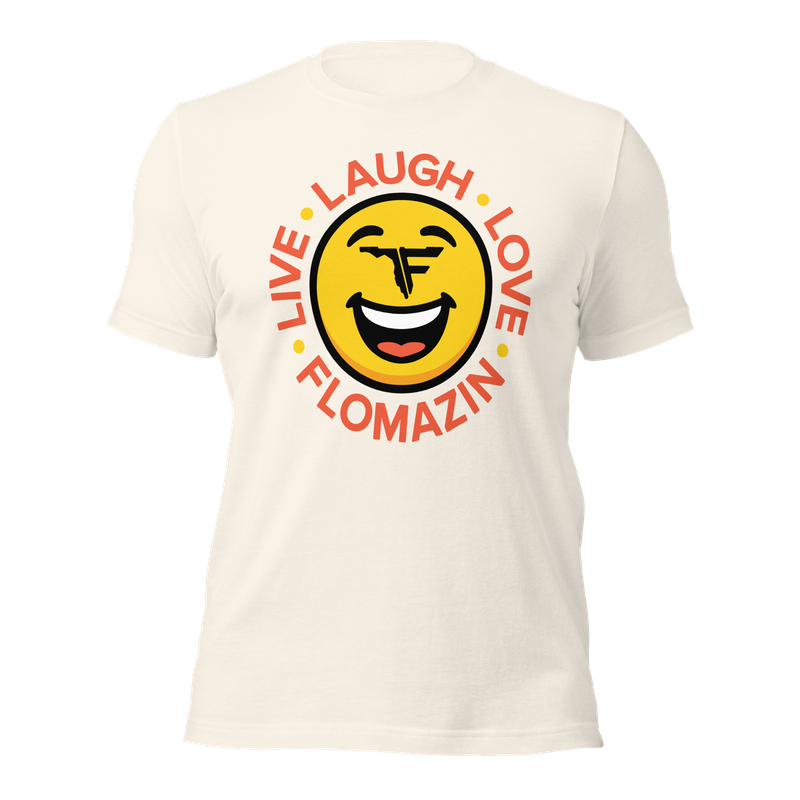 FLOMAZIN LIVE LAUGH LOVE Premium Unisex T-Shirt