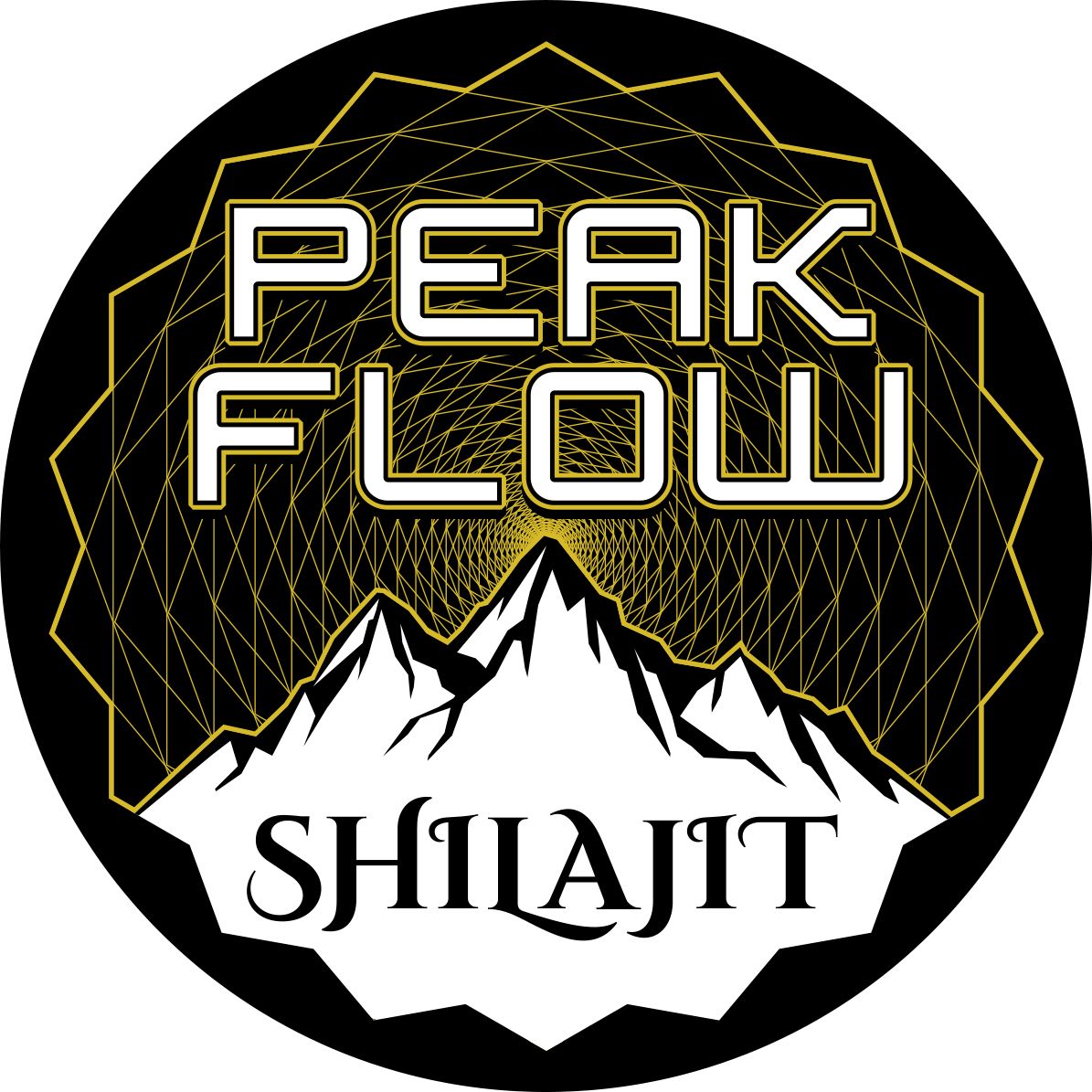 Peak Flow Custom Vinyl Stickers