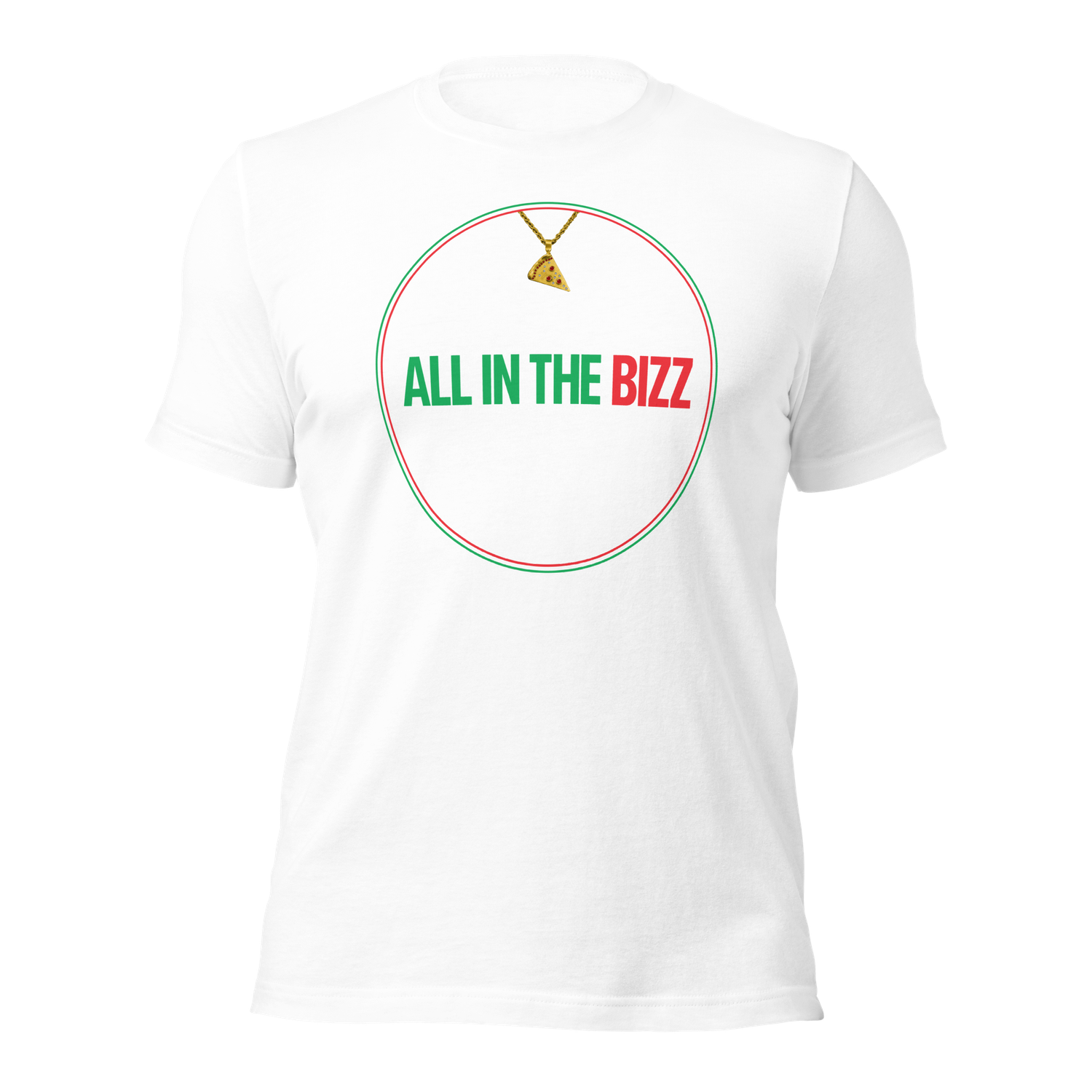 ALL IN THE BIZZ PETER&#39;S PIZZA CHARM Premium Unisex T-Shirt