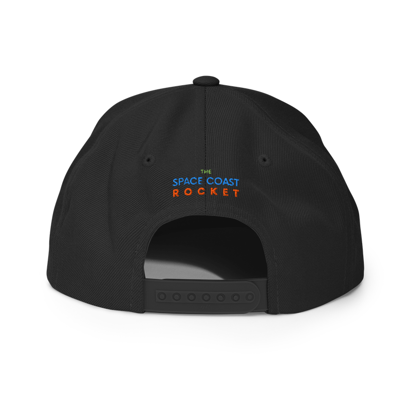THE SPACE COAST ROCKET Snapback Hat