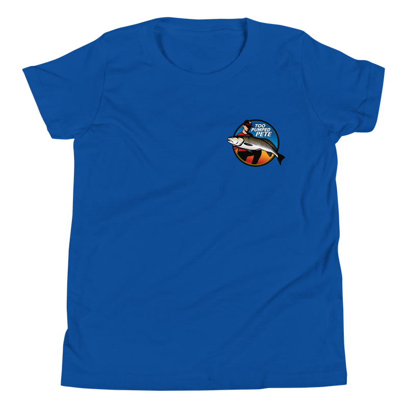 TOO PUMPED PETE FLOMAZIN FLORASSIC DRAGON POINT Youth Short Sleeve Premium T-Shirt