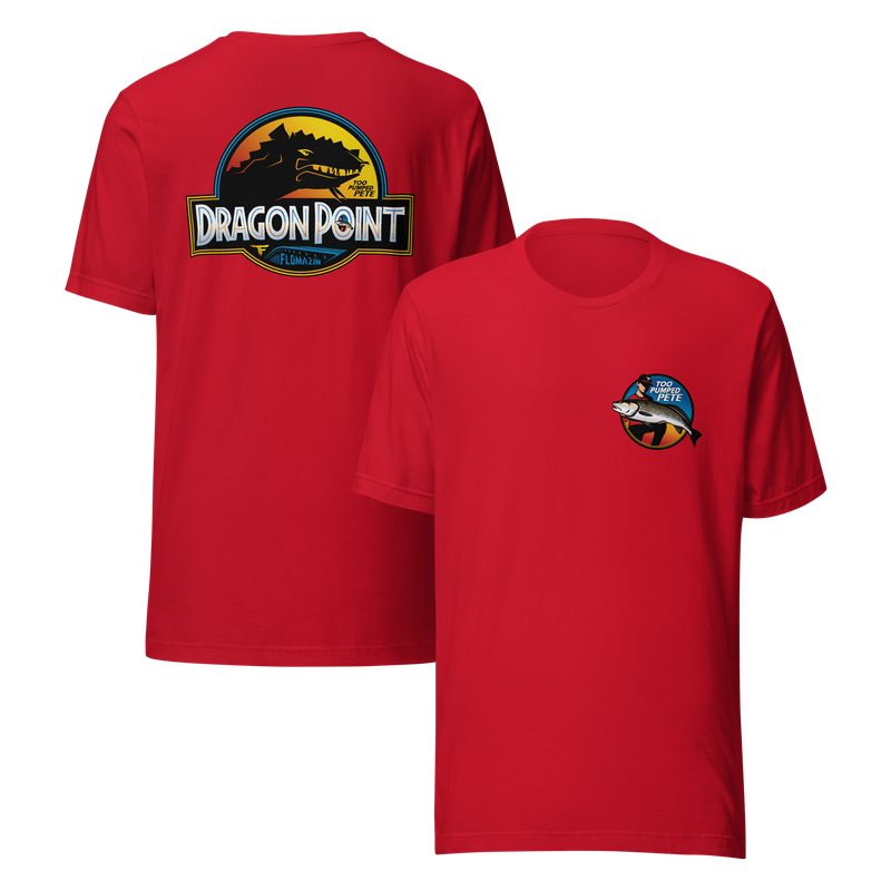 TOO PUMPED PETE FLOMAZIN FLORASSIC DRAGON POINT Premium Unisex T-Shirt
