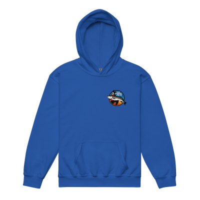 TOO PUMPED PETE FLOMAZIN FLORASSIC DRAGON POINT Youth Heavy Blend Hoodie