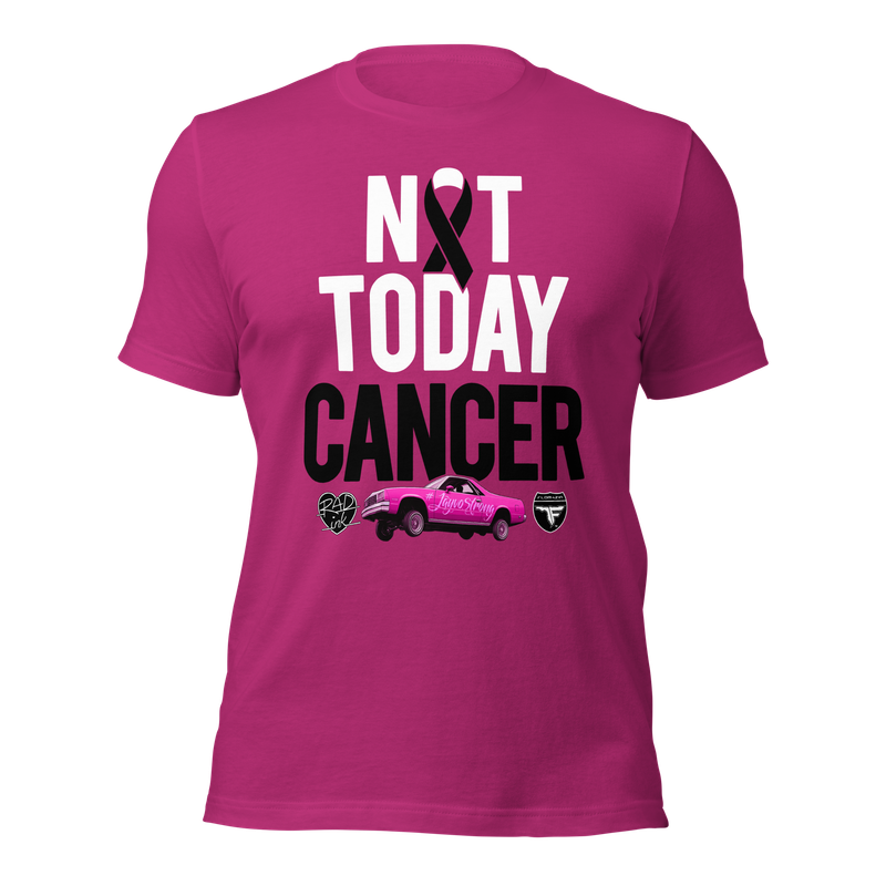 NOT TODAY CANCER #JAYVOSTRONG Premium Unisex T-Shirt