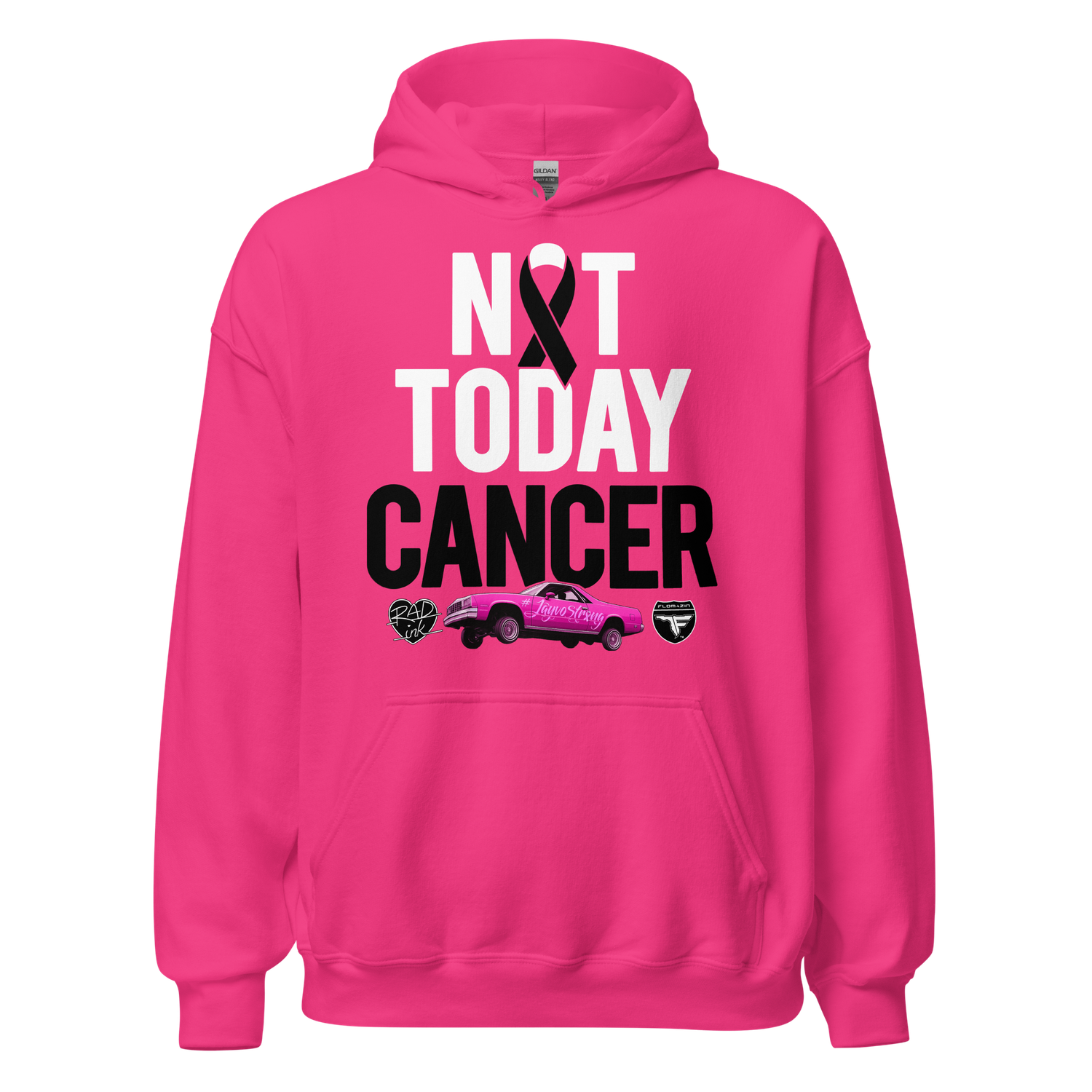 NOT TODAY CANCER #JAYVOSTRONG Unisex Hoodie