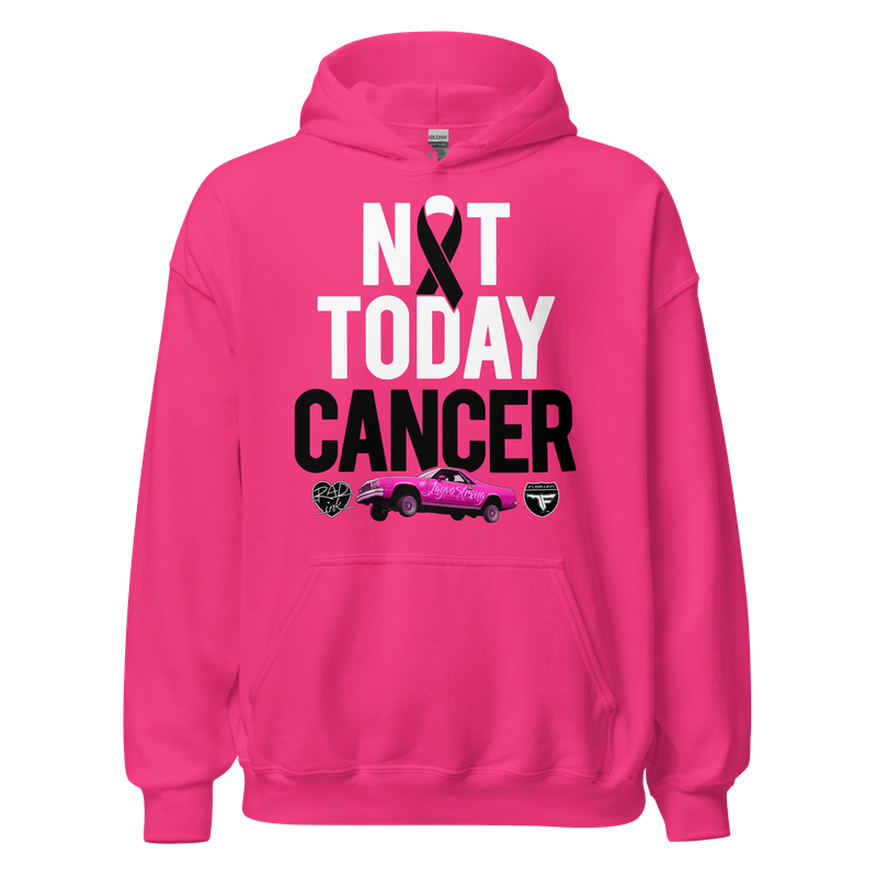 NOT TODAY CANCER #JAYVOSTRONG Unisex Hoodie