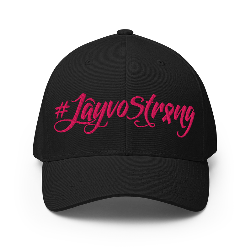 #JAYVOSTRONG FlexFit Fitted Structured Twill Hat