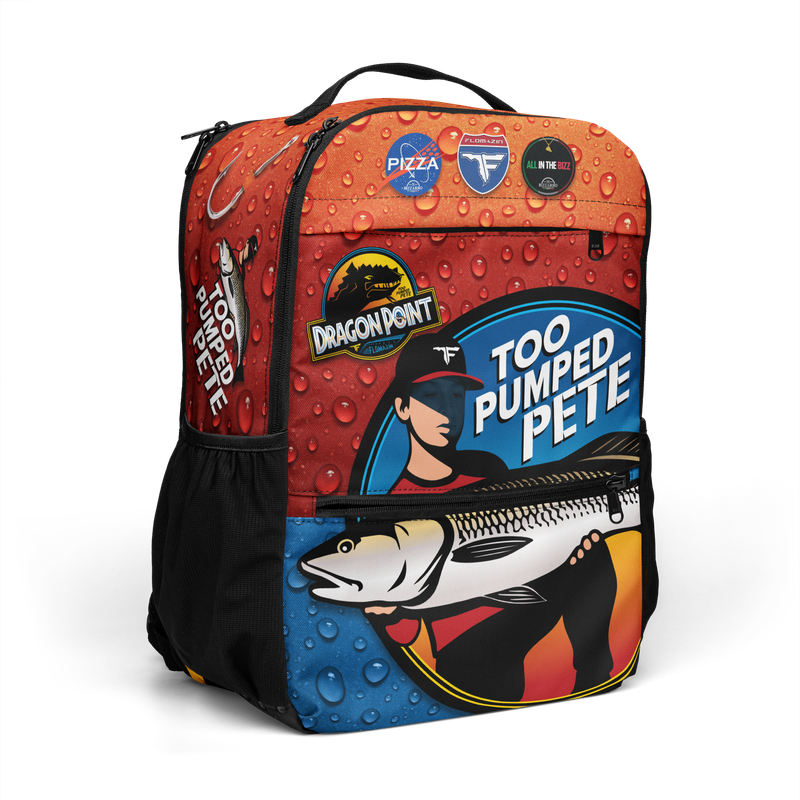TOO PUMPED PETE Utility backpack