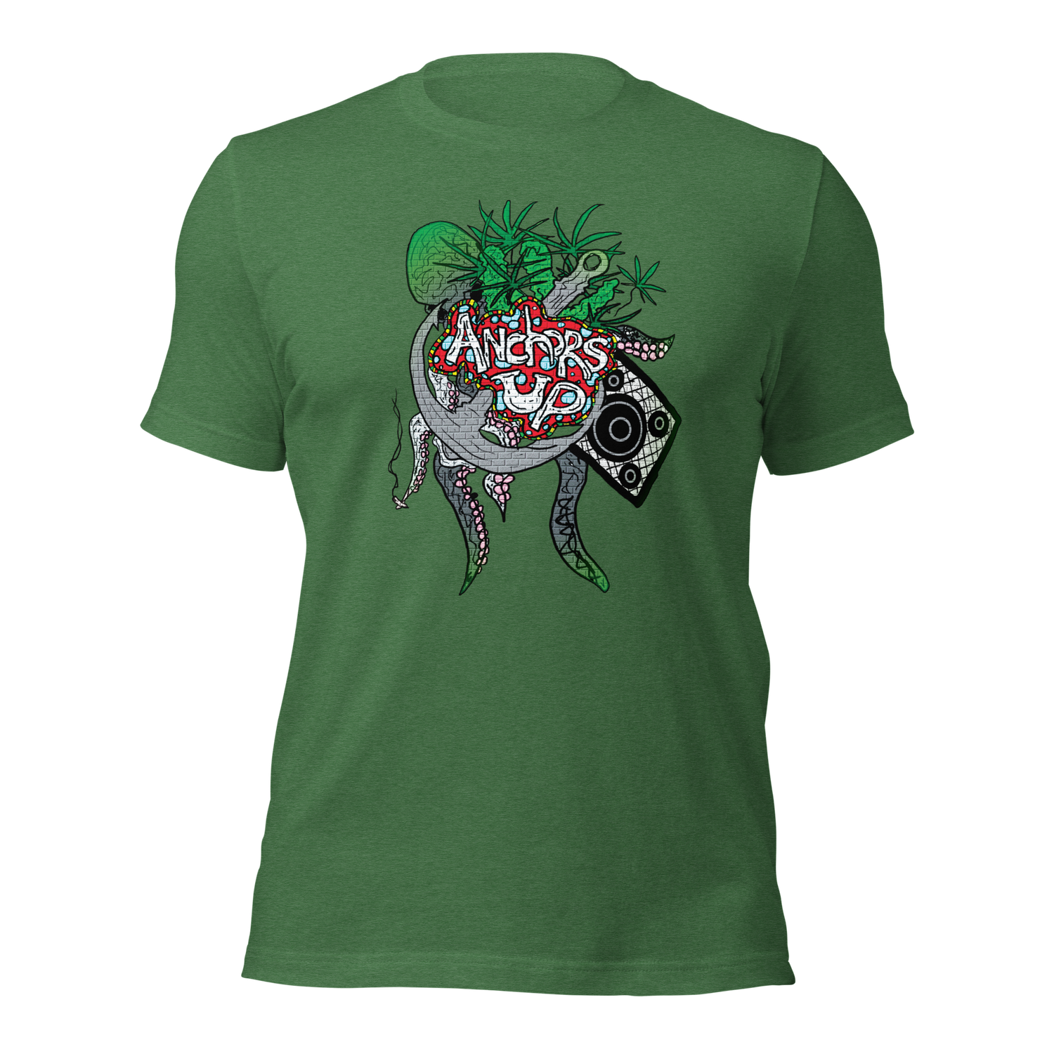 ANCHOR&#39;S UP OCTOPUS Unisex Premium T-Shirt