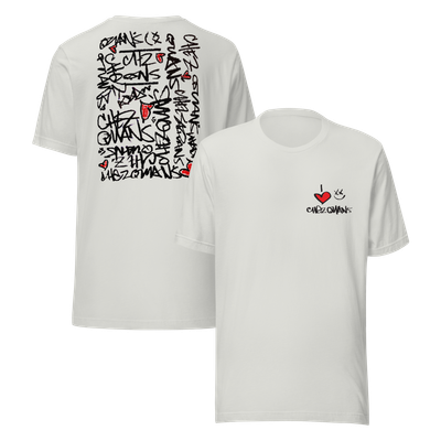 CHEZ QUAN'S SCRIBBLE Premium Unisex T-Shirt