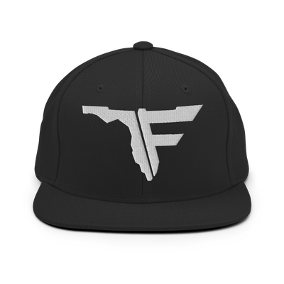 FLOMAZIN WHITE LOGO Snapback Hat