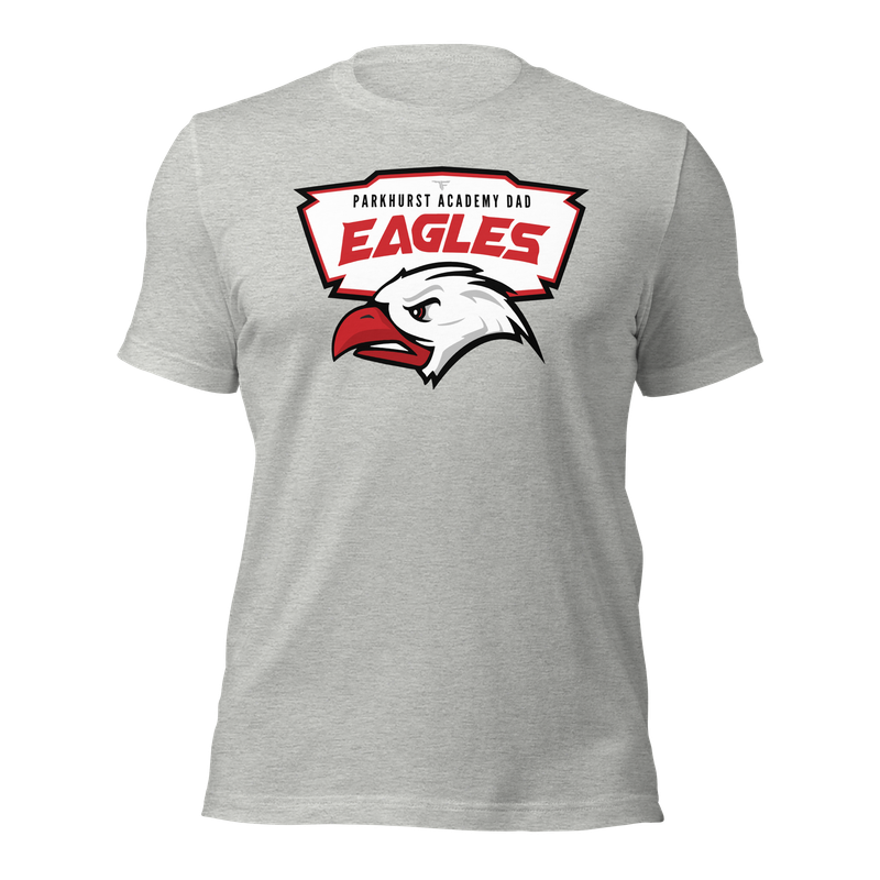 PARKHURST ACADEMY DAD EAGLES Premium Short Sleeve Unisex T-Shirt