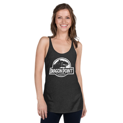 FLOMAZIN FLORASSIC DRAGON POINT Premium Women's Racerback Tank