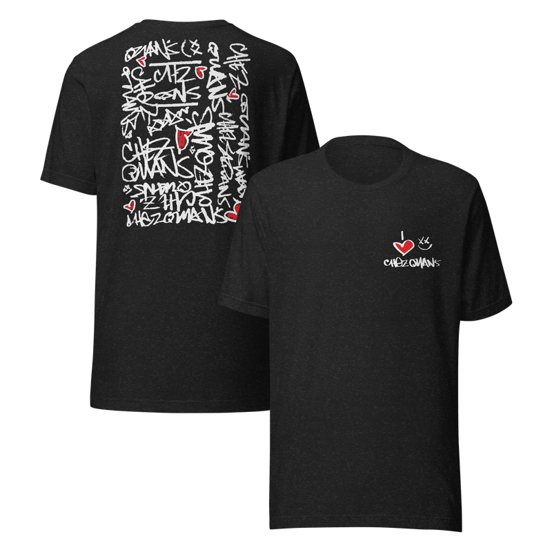 CHEZ QUAN'S SCRIBBLE Premium Unisex T-Shirt
