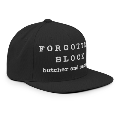 FORGOTTEN BLOCK Premium Yupoong Snapback Hat