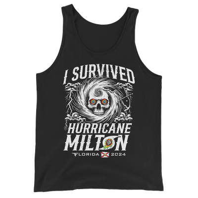 I SURVIVED HURRICANE MILTON FLORIDA 2024 Men's Tank Top by Flomazin