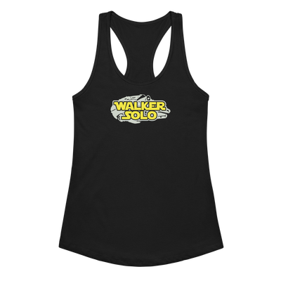 MILLENNIUM WALKER SOLO Women’s Fitted Racerback Tank Top