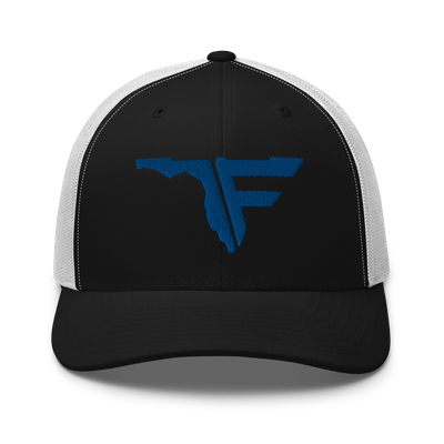 FLOMAZIN BLUE LOGO Trucker Cap