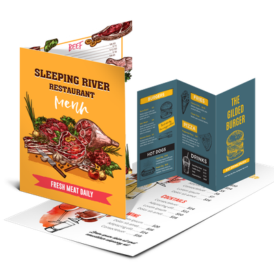 Brochures/Menus - 8.5" x 11"