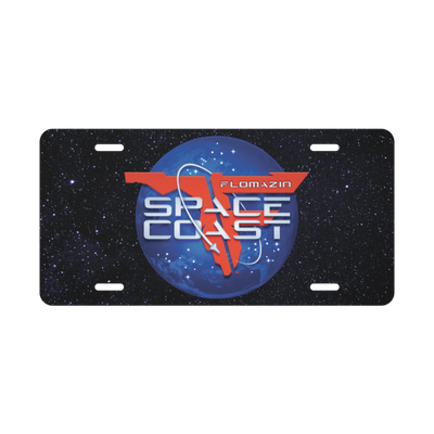 FLOMAZIN SPACE COAST Vanity License Plate