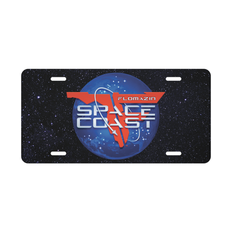 FLOMAZIN SPACE COAST Vanity License Plate