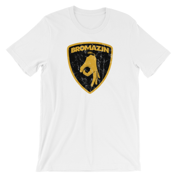 BROMAZIN LAMBROGHINI Grunge Short-Sleeve Unisex T-Shirt - Multiple Colors