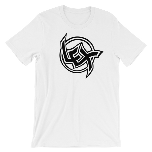 LEX White Short-Sleeve Unisex T-Shirt