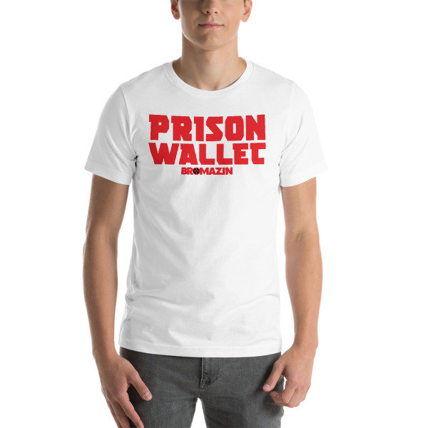 BROMAZIN BROPOOL PRISON WALLET Short-Sleeve Unisex T-Shirt